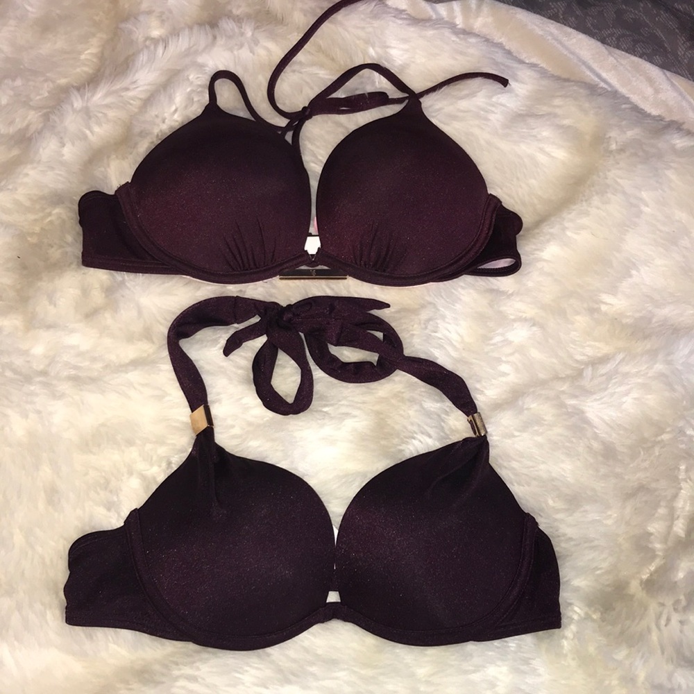 Victoria’s Secret - Purple/Eggplant Halter Tops